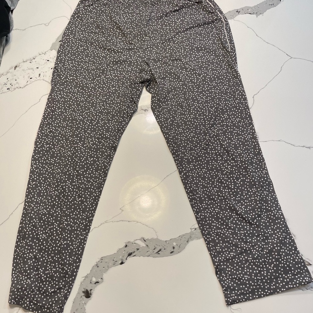 BCBG Gray Polka Dot PJ bottoms